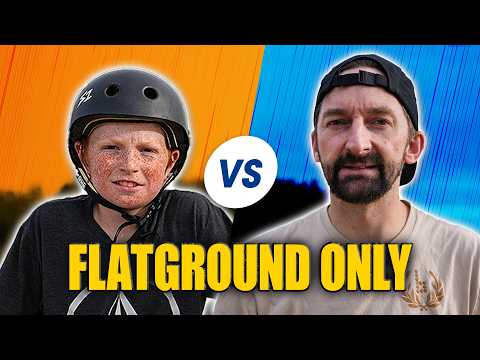 Scooter VS Skateboard Flatground SKATE