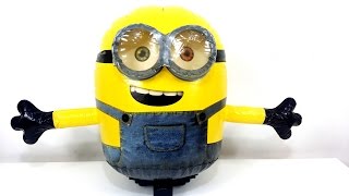 Minion Bob Radio Controlled Inflatable Toy Unboxing & Playing