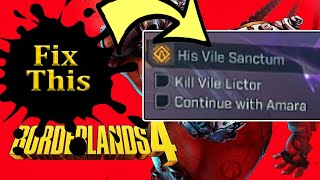 Borderlands 4 - Continue With Amara His Vile Sanctum Glitch How To Fix