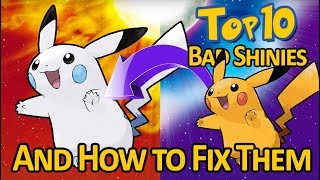 The Top 10 WORST Shiny Pokemon from Generation 1 (And How to Fix Them!)