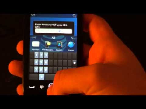How to unlock Blackberry Torch 9850 9860 AT&T Verizon T-mobile Rogers