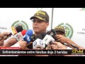 Enfrentamientos entre hinchas deja 2 heridos Enfrentamientos entre hinchas deja 2 heridos