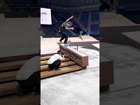 Gustavo Ribeiro 2023 Street Skateboarding World Championship Practice