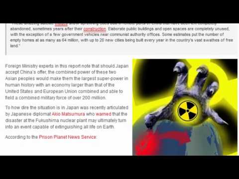 Japan GLOBAL Catastrophe / Plans Fukushima #4 Spent Fuel Pool Collapse: 4/15/12