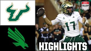South Florida Bulls Vs. North Texas Mean Green Full Game Highlights Espn College Football
