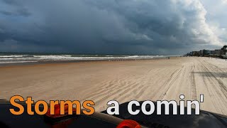 Big storm on Daytona beach | St.Augustine | How to use an RV Septic System