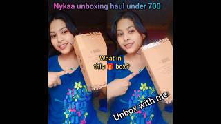 Nykaa Unboxing Haul Under 700 Bong Beauty