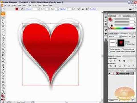 Draw Vector Heart Artwork Adobe Illustrator Tutorial
