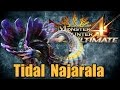 Monster Hunter 4 Ultimate - Tidal Najarala [Tips on Fighting It]
