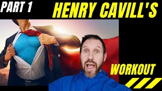 I tried Henry Cavill's Superman Training CrossFit Football workout (part 1) #crossfit #superman