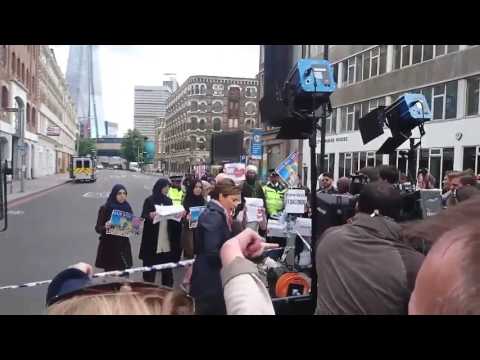 CNN stages fake muslim protest