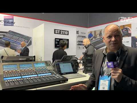 ISE 2025: Sonicview 24 Digital Mixer with 24 Channels and 32-Bit Processing