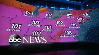 More than half the US experiencing dangerous heat wave