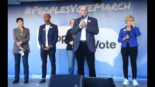 Independent columnists and MPs speak live from the People's Vote March on Brexit
