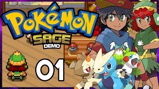Pokemon Sage Part 1 AMAZING FAKEMON Pokemon Fan Game Gameplay Walkthrough