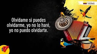 Olvídame Si Puedes, Los Gigantes Del Vallenato, Video Letra - Sentir Vallenato
