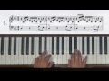 Bach/Busoni Prelude in C Minor BWV 999 Piano Tutorial