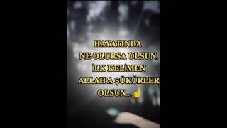 Ne Olursa Olsun💜 Whatsapp Durum  - Dini Sözler Kısa (instagram) Anlamlı Sözler -