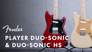Player Duo-Sonic and Duo-Sonic HS | Player Series | Fender