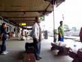 National Anthem in a railway station in Thailand