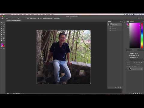 Tự học Photoshop - 27/70 Mở rộng viền ảnh (Canvas Size)