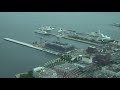【横浜ハンマーヘッド】インターコンチネンタル横浜Pier 8／みなとみらい２１ 新港地区客船ターミナルの建設状況（2019年8月24日）