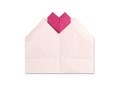 Cách gấp, xếp tấm thiệp hình trái tim bằng giấy origami - Video hướng dẫn