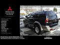 2002 Mitsubishi Montero Sport 4dr 4WD XLS | National Auto Brokers, Inc., Waterbury, CT - SOLD