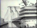 New U.S.S. Independence aircraft carrier makes its debut 1959 newsreel
