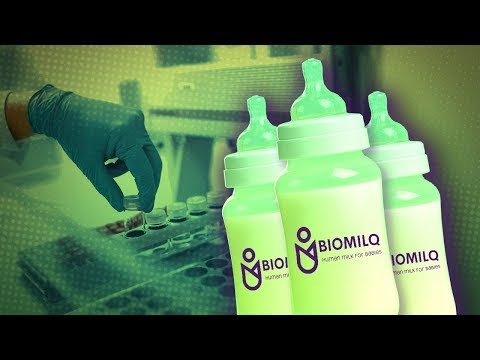 Lab made Breast milk BiomilQ invested by Bill Gates, Mark Zuckerberg, Jeff  Bezos - YouTube