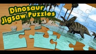 Dinosaur Jigsaw Puzzles Game For Kids - App Gameplay Video