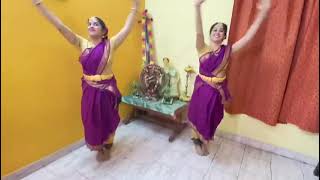 Mahaganapathim Fusion Dancebharatanatyamgeetha & Sangeetha Duo