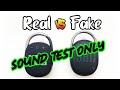 FAKE vs Real JBL clip 4 sound Test only