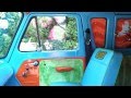 The MYSTERY MACHINE Scooby Doo Van Econoline LIMO Party Bus FUR/SHAG 26'' TV DVD
