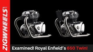 Examined Royal Enfields 650 Twin Zigwheels