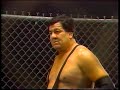 Magnum T.A. Vs. Wahoo McDaniel - Steel Cage
