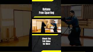 Free Sparring With Katana