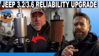 Jeep V6 Baxter Performance Oil Filter Adapter Install - How To