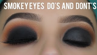 Smokey Eyes Do's and Dont's Tutorial! Smokey Eyes Do's and Dont's Tutorial!