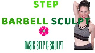 60 MIN. WORKOUT| BASIC STEP AEROBICS & BARBELL STRENGTH CLASS | STEP ROUTINE| AT HOME WORKOUT | AFT