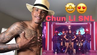 Nicki Minaj Snl Chun Li Performance Reaction Nicki Minaj Snl Chun Li Performance Reaction