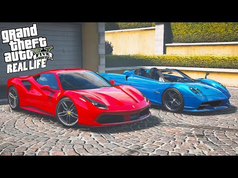ГТА 5 Реальная Жизнь №278 ДРУГ КУПИЛ КРУТОЙ СУПЕРКАР. ТЕСТИРУЕМ FERRARI 488 И PAGANI HUAYRA ГТА 5 Реальная Жизнь №278 ДРУГ КУПИЛ КРУТОЙ СУПЕРКАР. ТЕСТИРУЕМ FERRARI 488 И PAGANI HUAYRA
