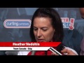 Draw 16 Media Scrum - 2013 Scotties Tournament of Hearts