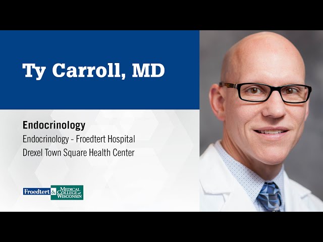 Watch Dr. Ty Carroll - endocrinology on YouTube.