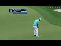 Freddie Jacobson converts a 20-foot putt for birdie at Shell