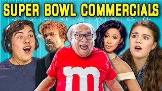 TEENS REACT TO SUPER BOWL COMMERCIALS 2018