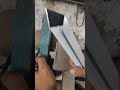 make almunam cabnit cutting 45 degree angle both sides