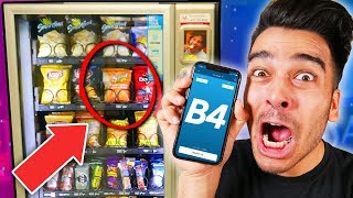 We Only Ate From Vending Machines And It Was 100% Random 24 Hour Impossible Food Challenge