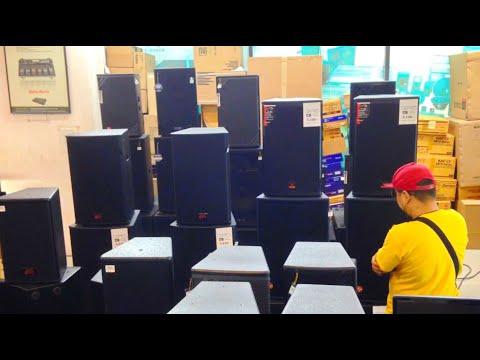 เครื่องเสียง ลำโพง กลางแจ้ง PA ที่ NPE @เซียร์รังสิต เดินเข้าจากด้านหลังลานจอดรถ | dadmom