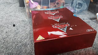 Cars 1, 2 And 3 Uk Blu Ray Unboxing